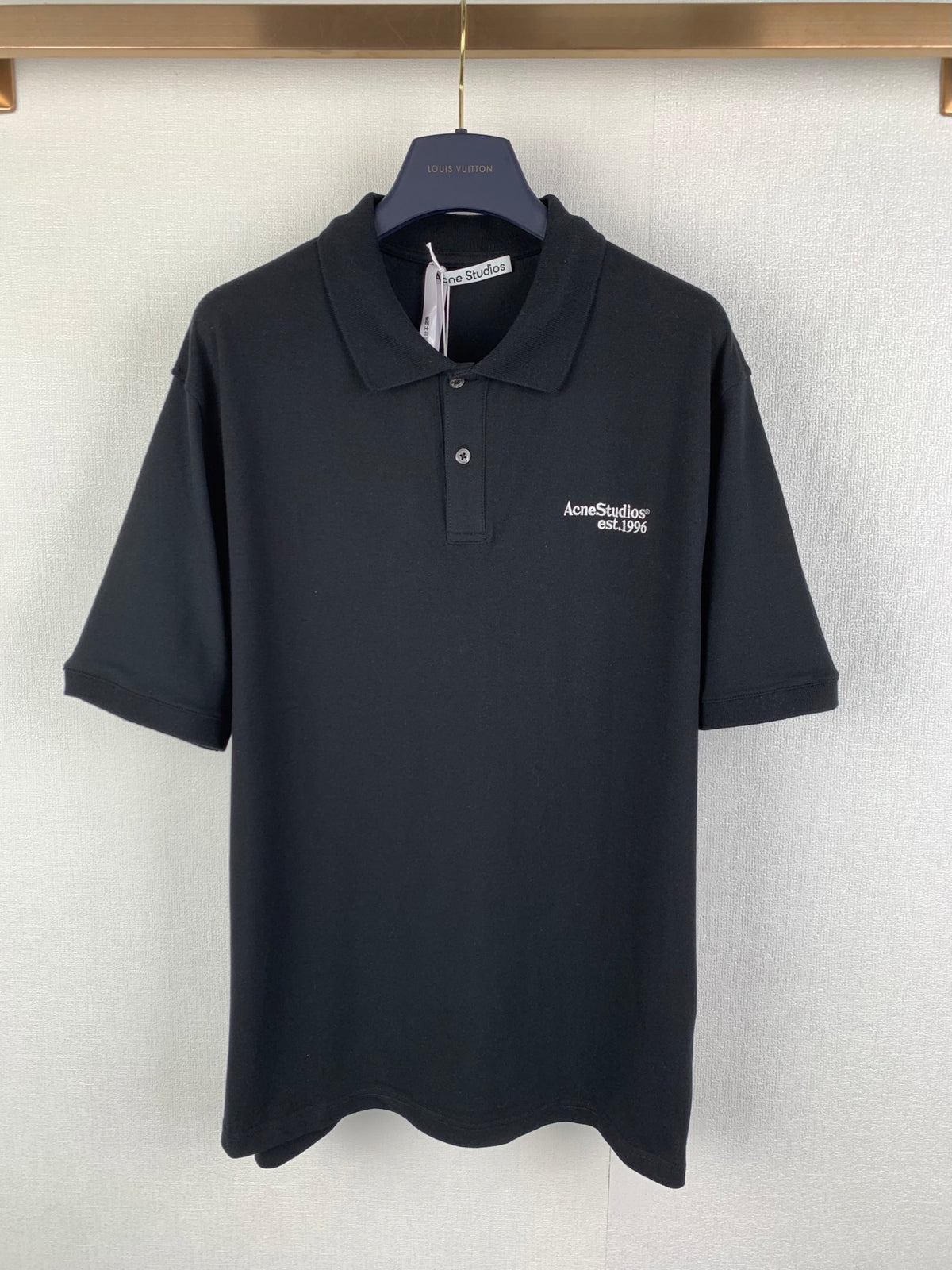 Acne Studios Classic Short‑Sleeve Polo Shirt