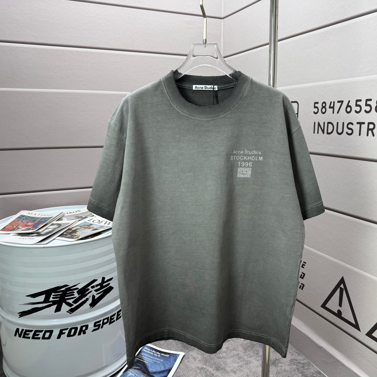 Acne Studios Stockholm 1996 Chest‑Print T‑Shirt