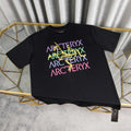 Arc'teryx Rainbow Multi-Color Logo Print Oversized T-Shirt