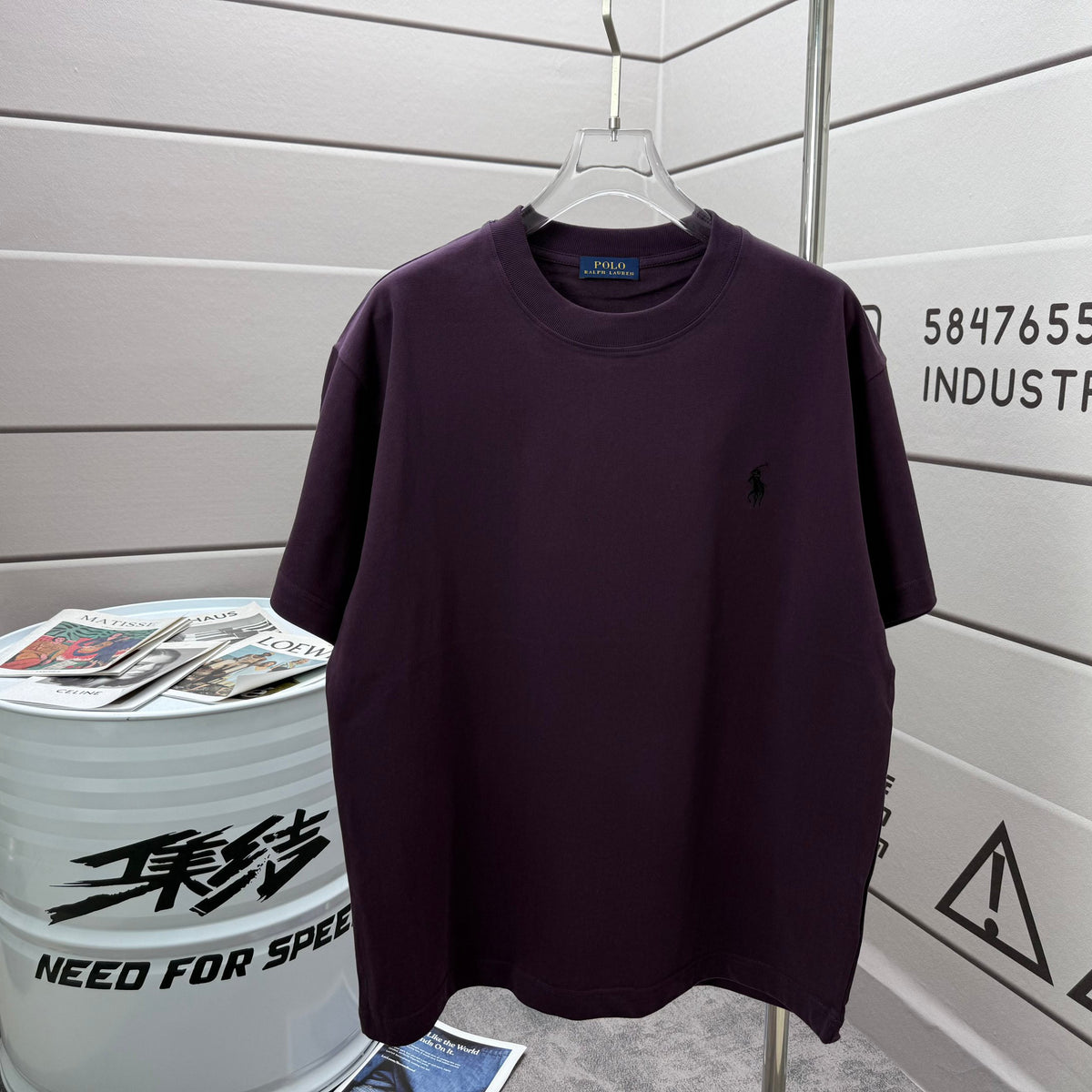 Polo Ralph Lauren Men’s Crew‑Neck Short‑Sleeve Tee With Pony Embroidery