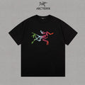 Arc'teryx Gradient Multi‑Color Fossil‑Bird Graphic SS T‑Shirt