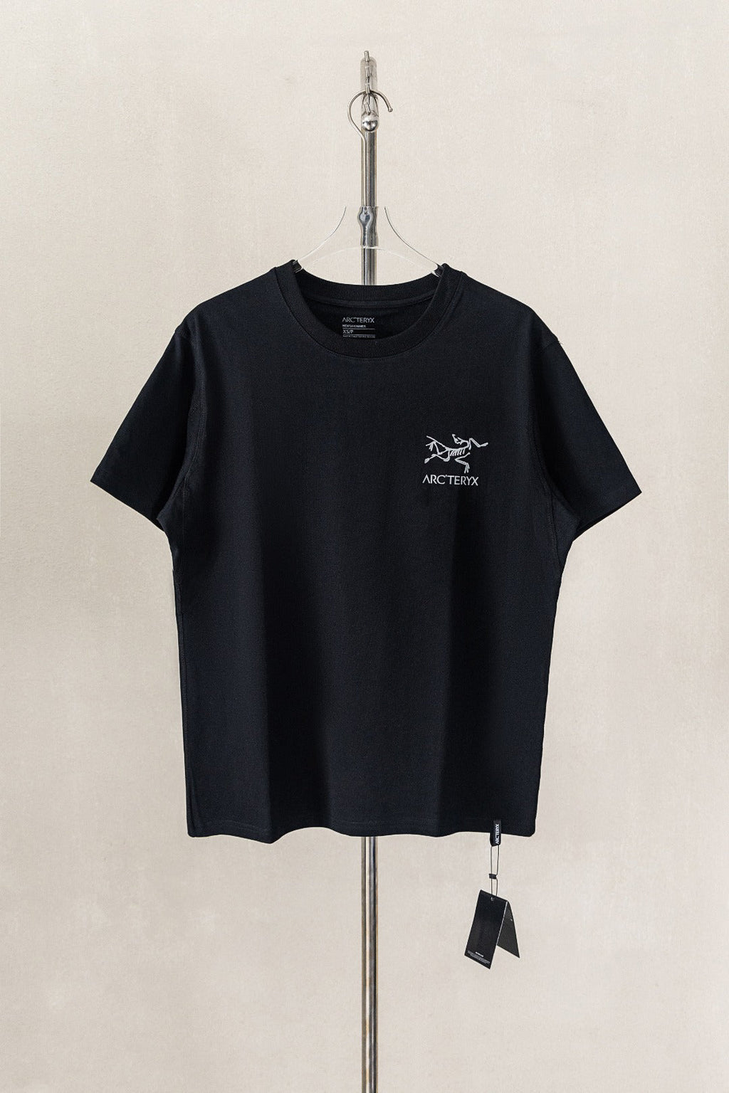 Arc'teryx Contrast‑Stitch Bird Logo Crew‑Neck Short‑Sleeve T‑Shirt