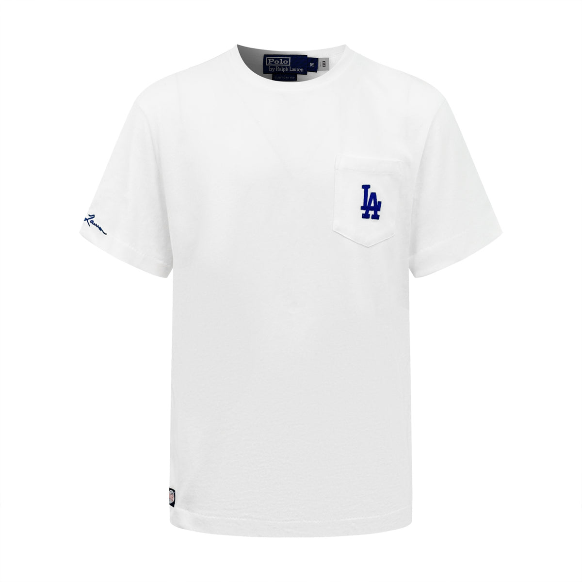 Polo Ralph Lauren Men's LA Logo Pocket Short‑Sleeve Crew‑Neck T‑Shirt