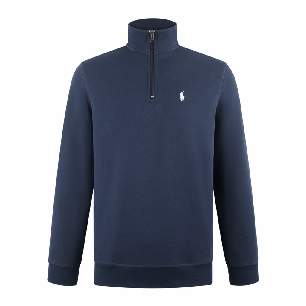 Polo Ralph Lauren Men’s Quarter‑Zip Fleece Sweatshirt, Stand Collar Pullover