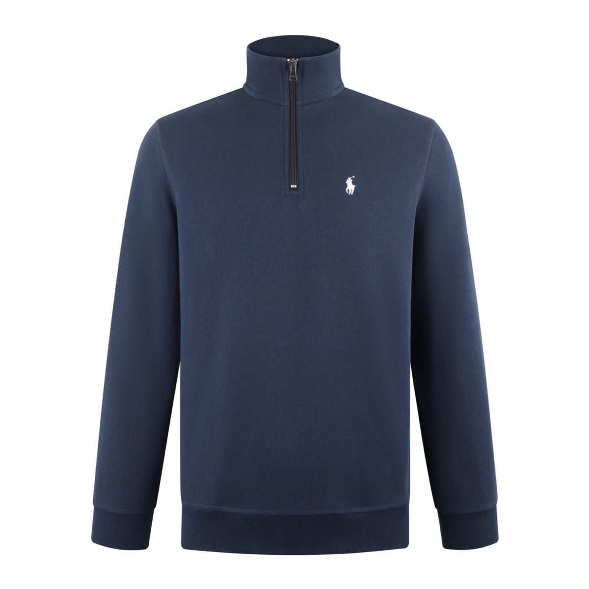 Polo Ralph Lauren Men’s Quarter‑Zip Fleece Sweatshirt, Stand Collar Pullover