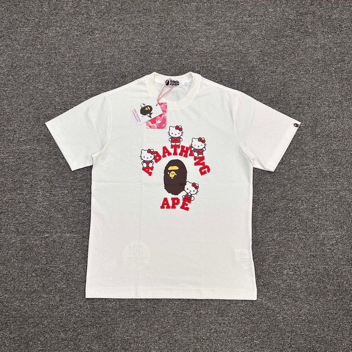 BAPE × Sanrio College T-Shirt — Kuromi / Hello Kitty