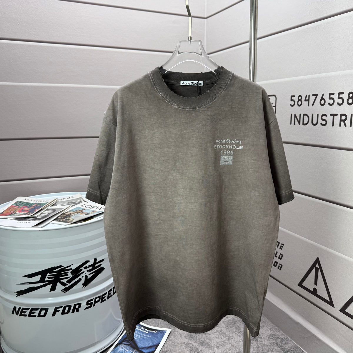 Acne Studios Stockholm 1996 Chest‑Print T‑Shirt