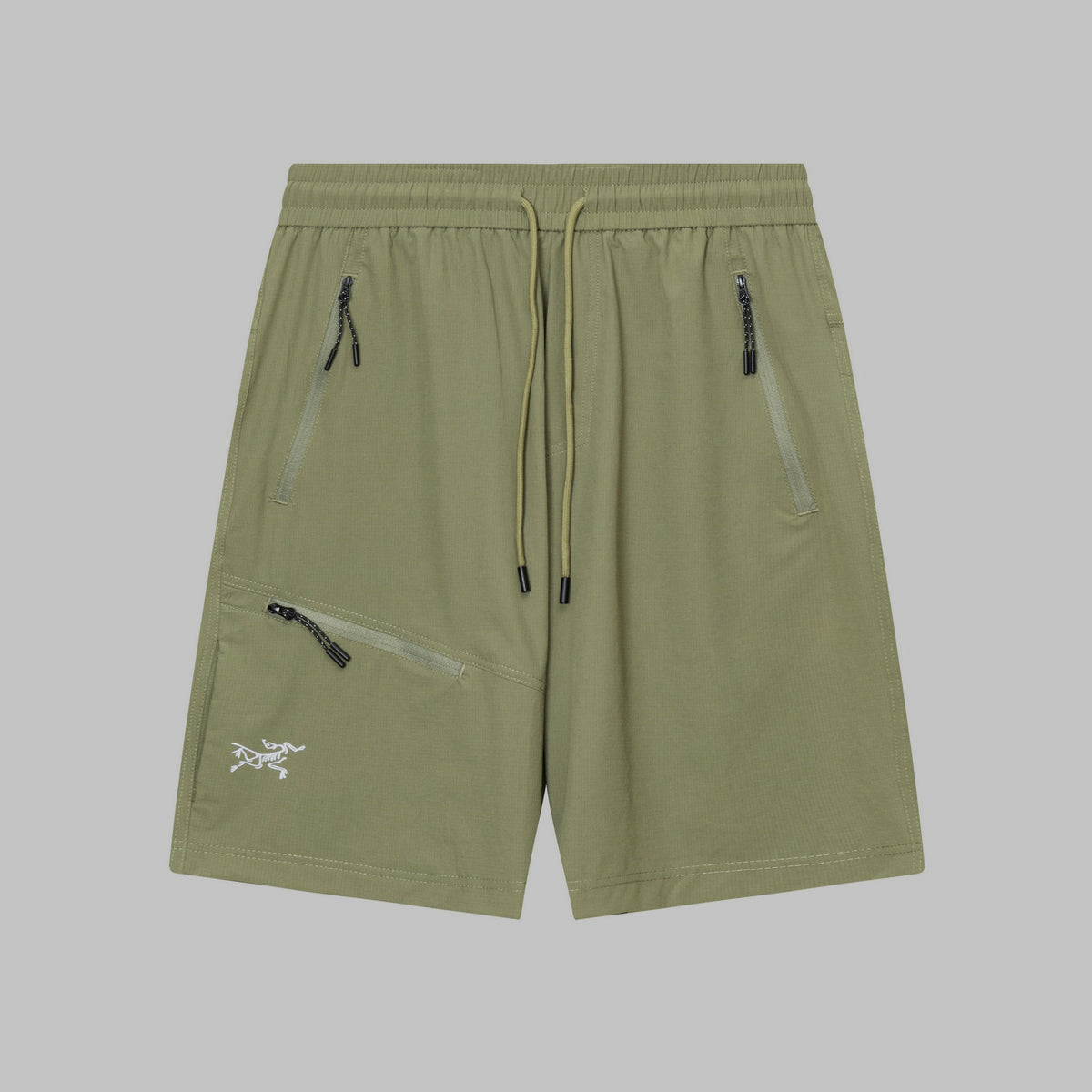 Arc'teryx Multi‑Zipper Pocket Drawstring Outdoor Shorts