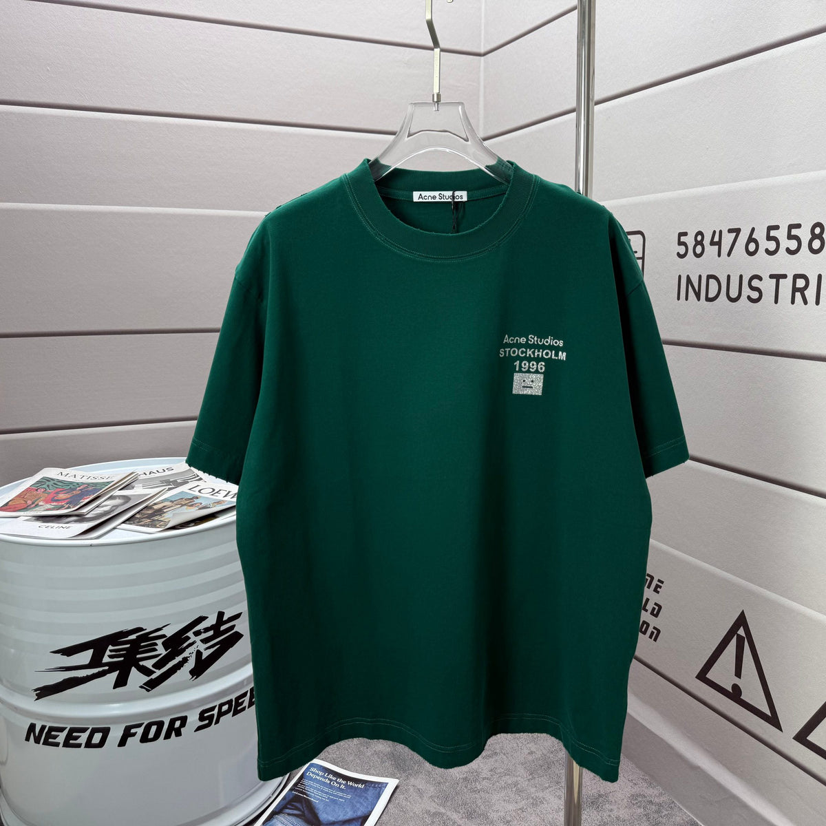 Acne Studios Stockholm 1996 Chest‑Print T‑Shirt