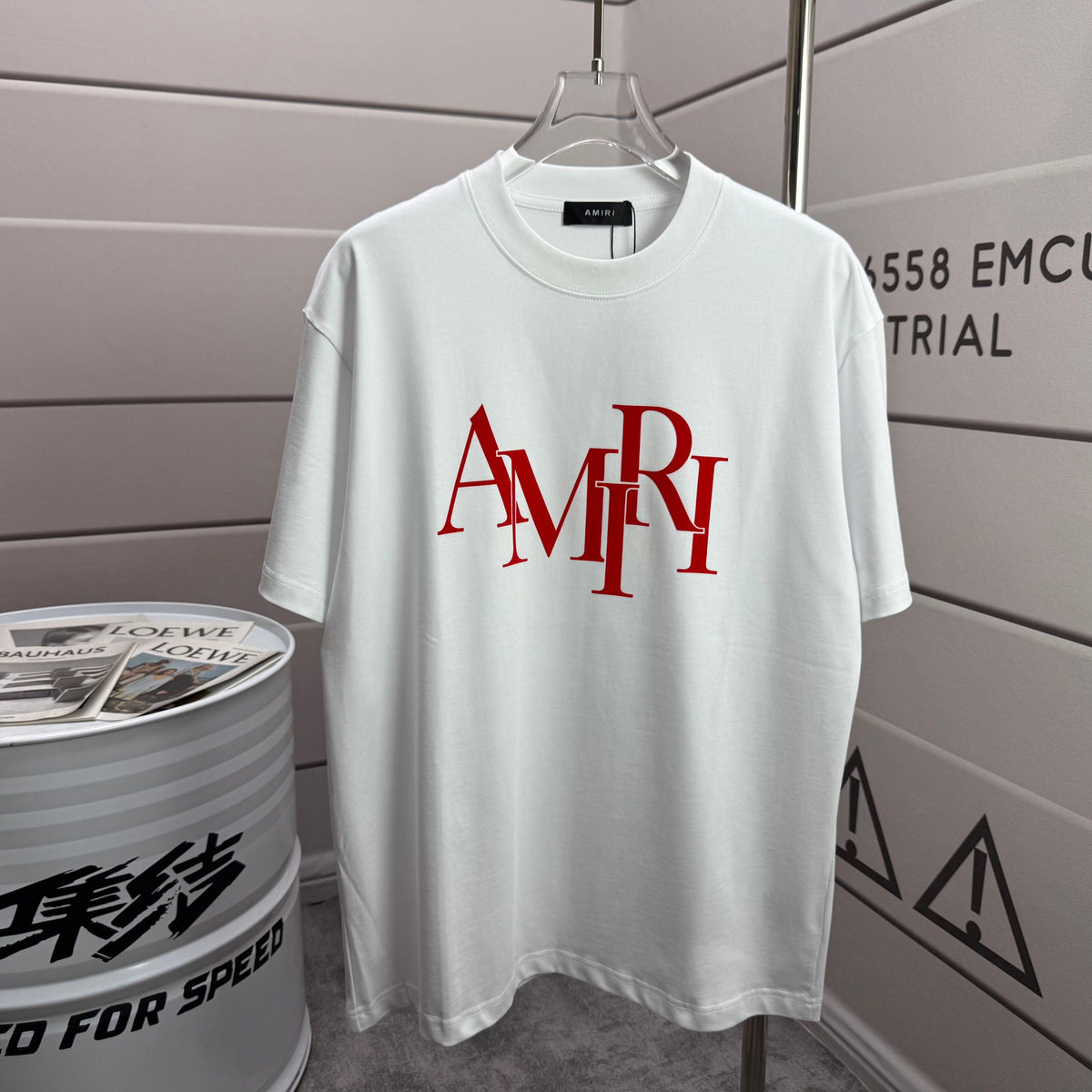 AMIRI Graphic Logo Crew-Neck Short-Sleeve T-Shirt