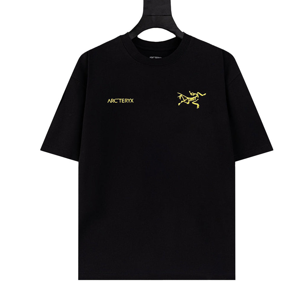 Arc'teryx Dual Logo Gold Print SS T‑Shirt