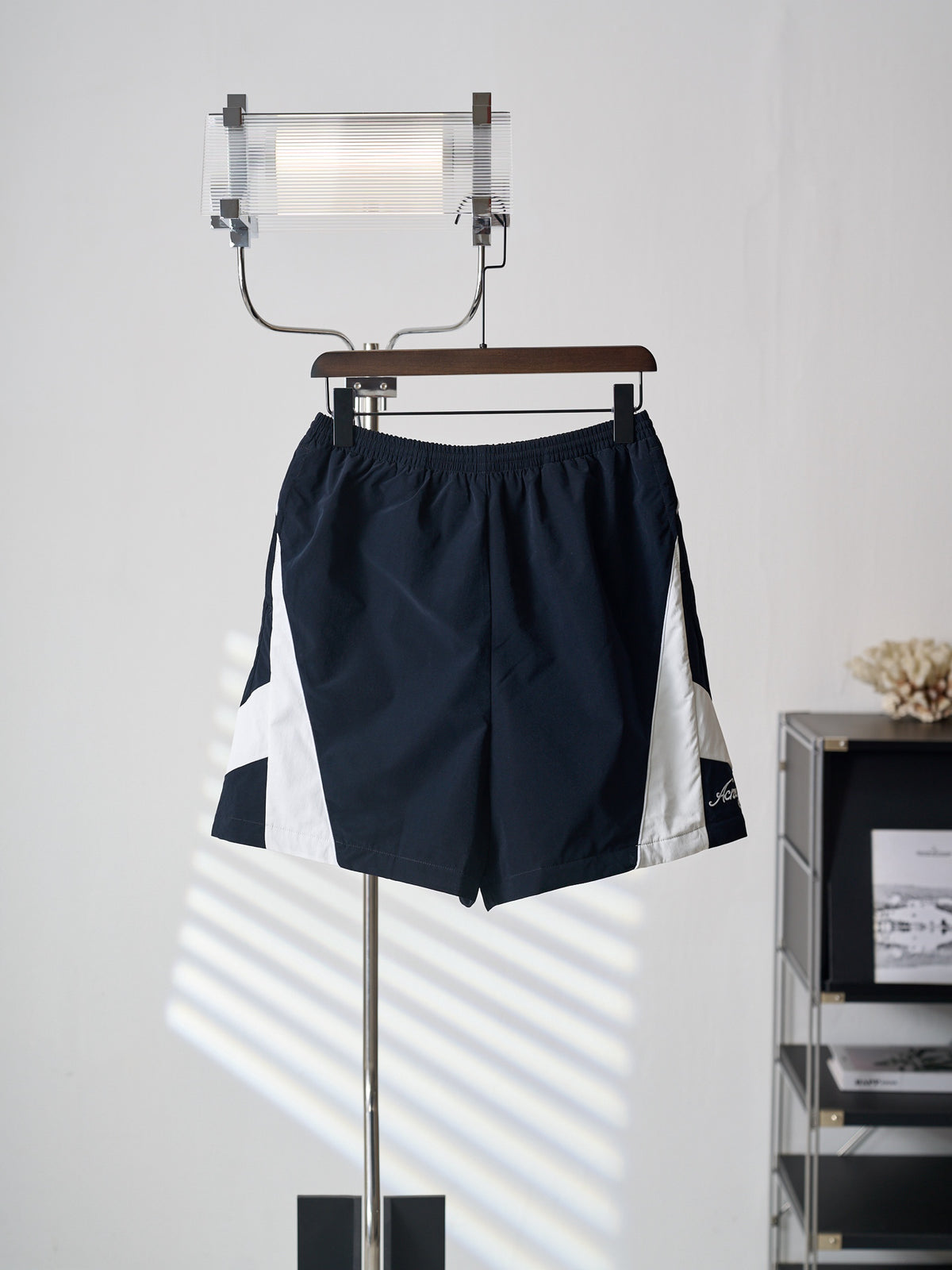 Acne Studios Colour‑Block Track Shorts