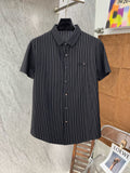 Ralph Lauren Men's Striped Short‑Sleeve Button‑Down Shirt