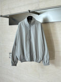 Acne Studios Oversized Stand‑Collar Full Zip Track Jacket