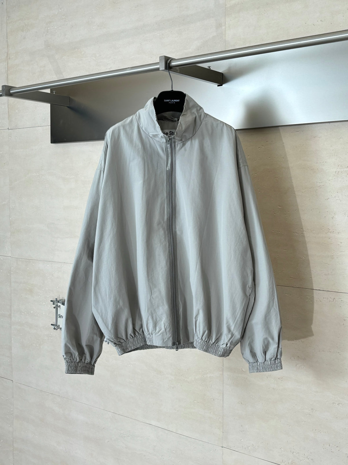 Acne Studios Oversized Stand‑Collar Full Zip Track Jacket