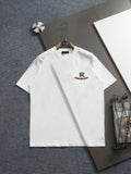 AMIRI Sounds Small Chest Logo Crew‑Neck Short‑Sleeve T‑Shirt