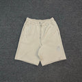 BAPE BLACK Ape Head Headdress Embroidered Shorts - Stone White