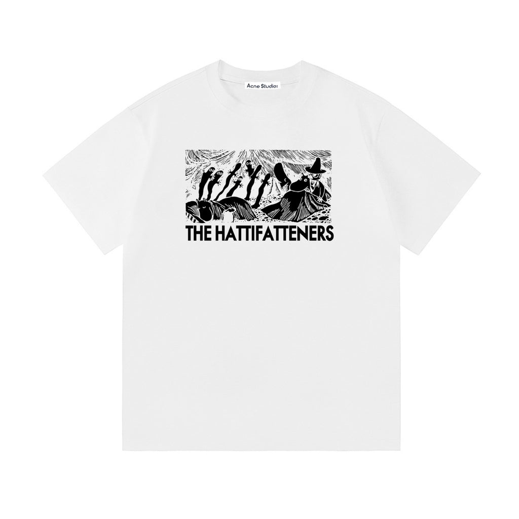 Acne Studios The Hattifatteners Graphic Short‑Sleeve T‑Shirt