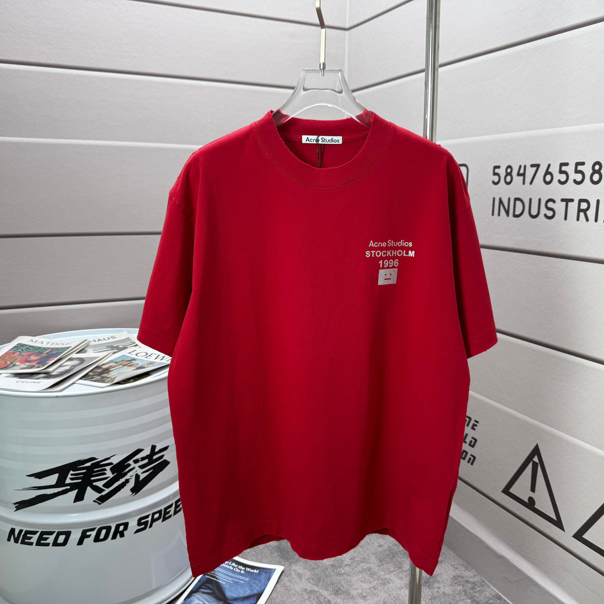 Acne Studios Stockholm 1996 Chest‑Print T‑Shirt