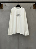 Stone Island Spring Summer 2026 Archive Text Print Long Sleeve Tee - 2 Colors