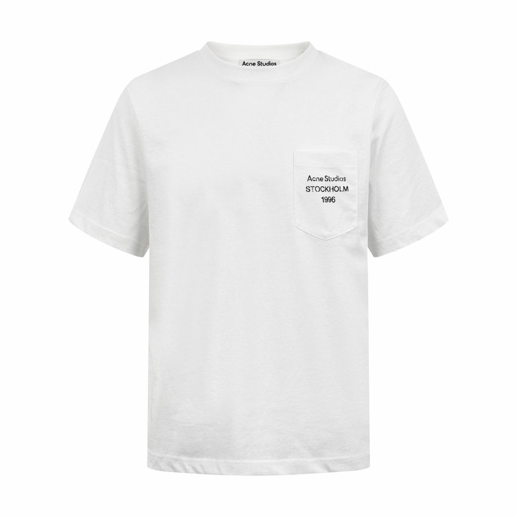Acne Studios Short‑Sleeve Pocket Print T‑Shirt