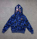 BAPE x Stray Kids FW25 Shark Full-Zip Hoodie