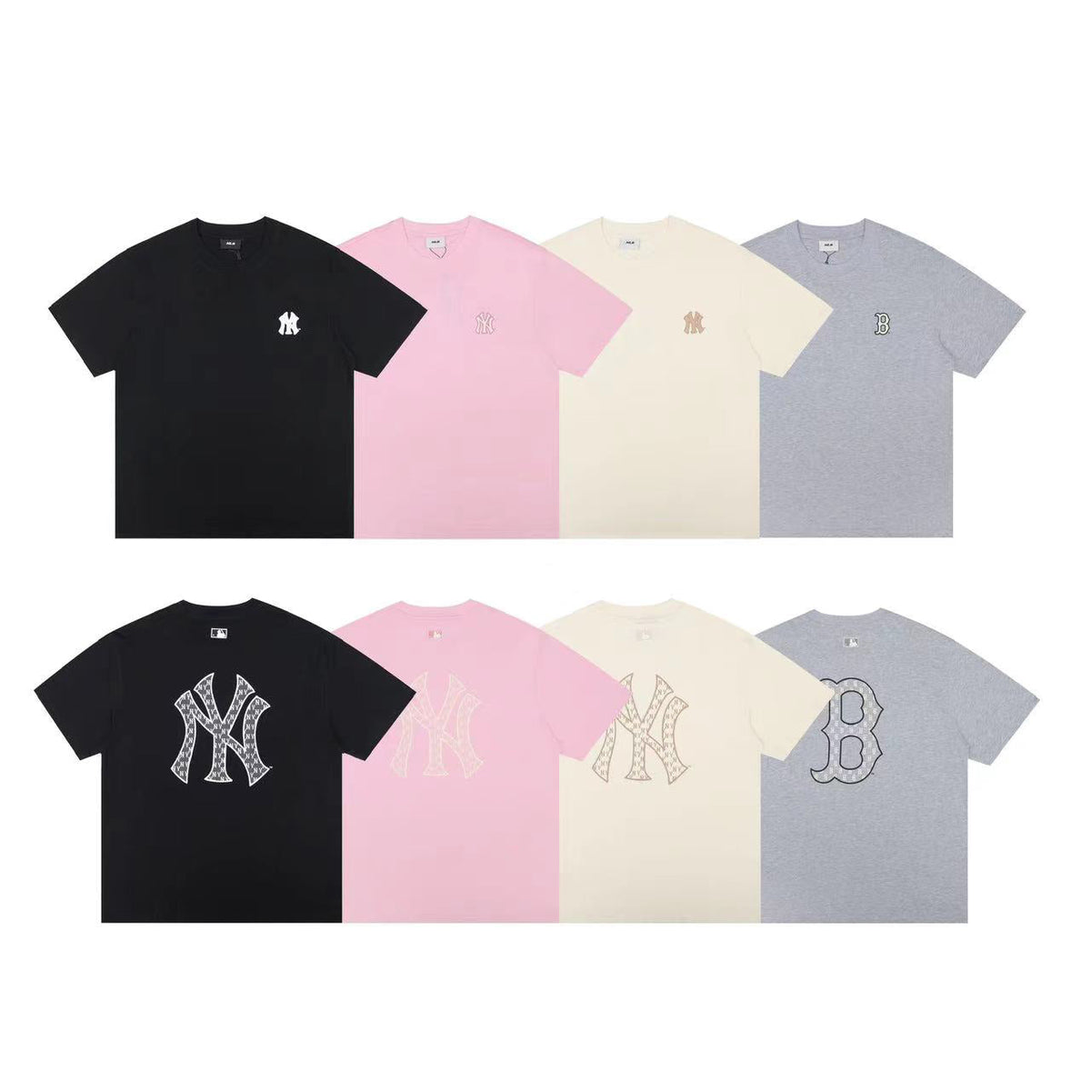 MLB Monogram Outline Logo T-Shirt