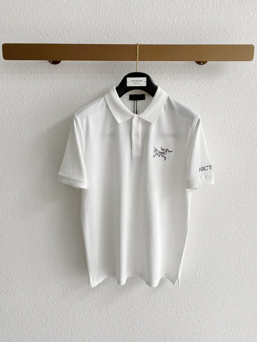 Arc'teryx Embroidered Logo Short‑Sleeve Polo Shirt