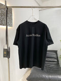 Acne Studios Short‑Sleeve Beaded Logo T‑Shirt