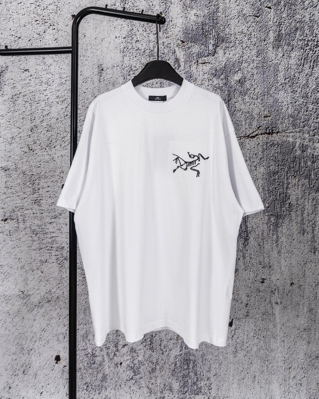 Arc'teryx Arc'Multi Bird Logo Short‑Sleeve T‑Shirt（White Light）