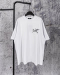 Arc'teryx Arc'Multi Bird Logo Short‑Sleeve T‑Shirt（White Light）