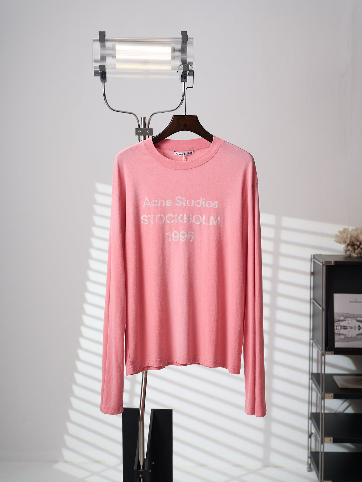 Acne Studios Unisex Stockholm 1996 Long‑Sleeve Crew‑Neck T‑Shirt