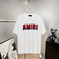 AMIRI Los Angeles Flame Logo Graphic Short‑Sleeve Tee