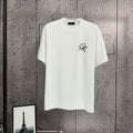 2026 Spring Summer Arc'teryx Washed Distressed T‑Shirt | Front‑Back Flocking Heat‑Press Skeleton Tee Unisex