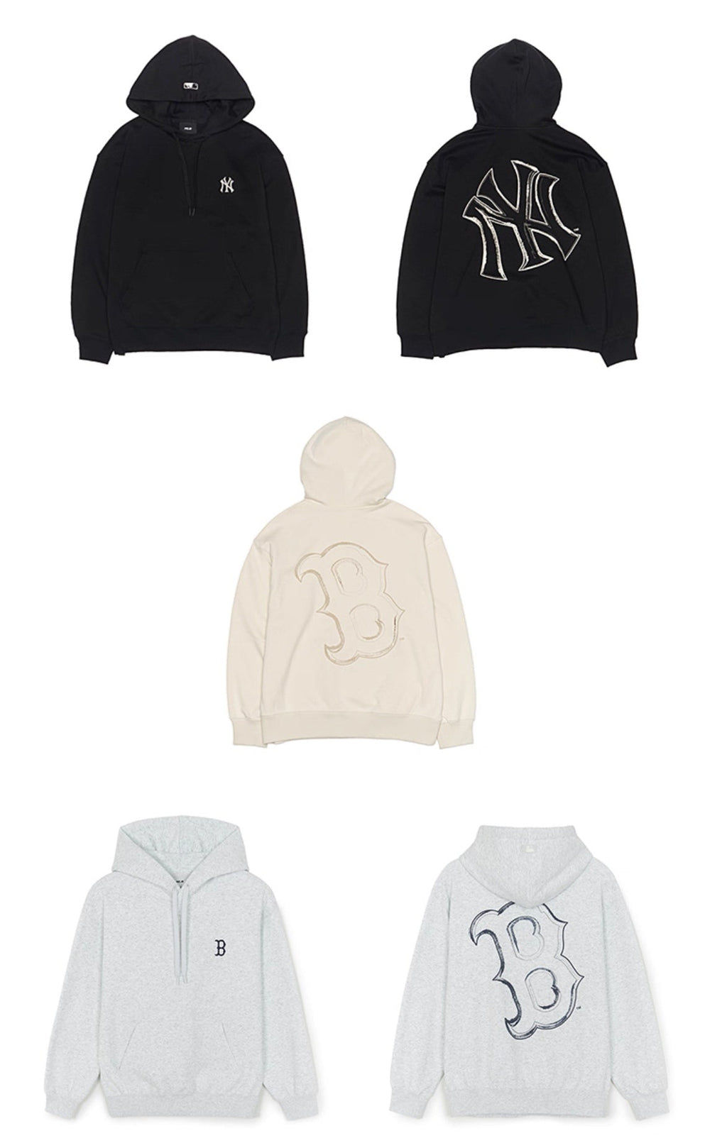 MLB Sketch Outline Logo Hoodie