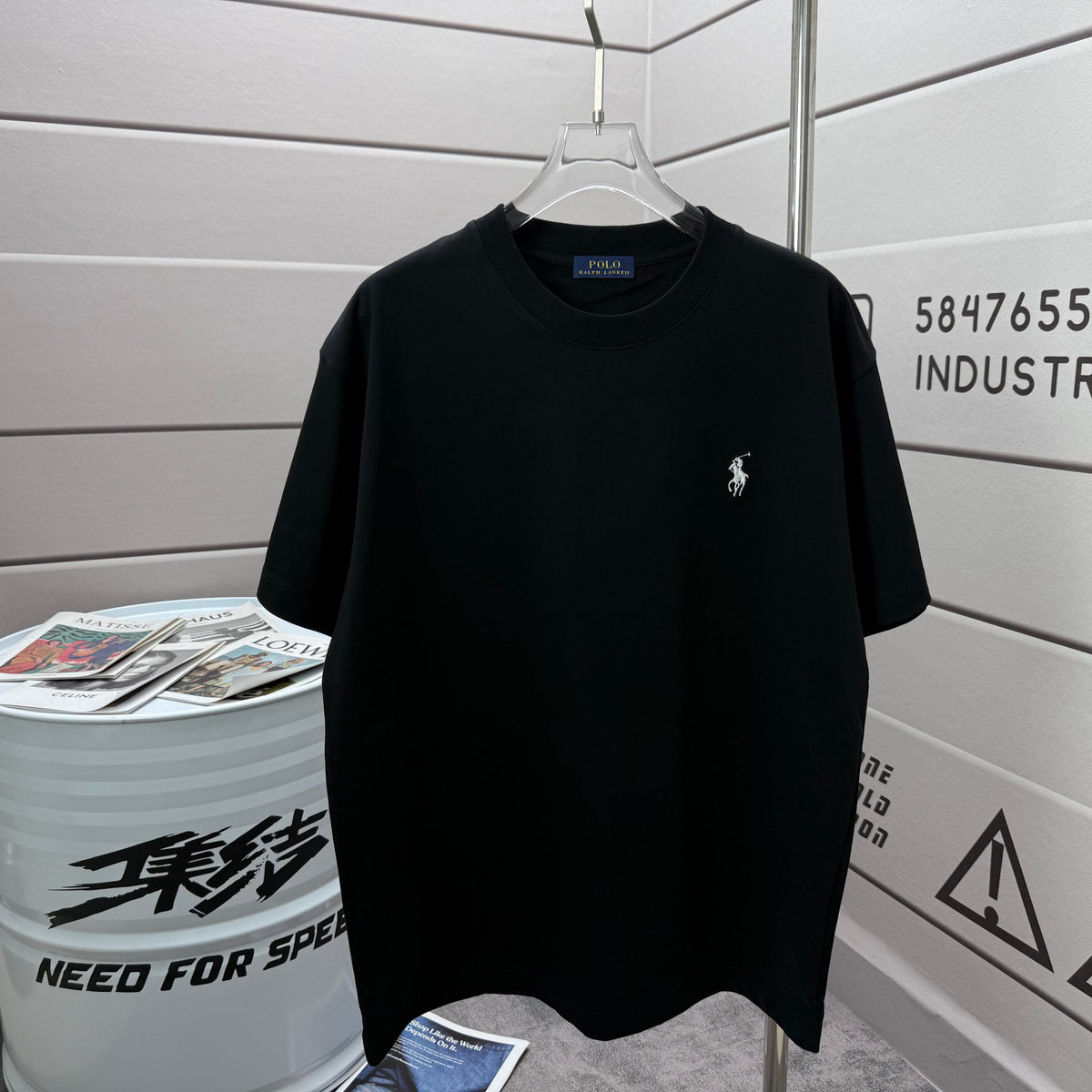 Polo Ralph Lauren Men’s Crew‑Neck Short‑Sleeve Tee With Pony Embroidery