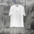 Men's Crew‑Neck Short‑Sleeve T‑Shirt, Navy Pony Chest Embroidery