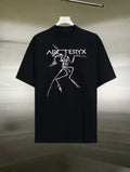 Arc'teryx Metallic Skeleton Fossil‑Bird Logo SS T‑Shirt