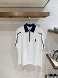 Polo Ralph Lauren Men’s Color‑Block Collar Half‑Zip Short‑Sleeve Polo Shirt