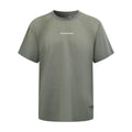 Acne Studios Distressed‑Detail Centered Text‑Logo Crew‑Neck Short‑Sleeve T‑Shirt