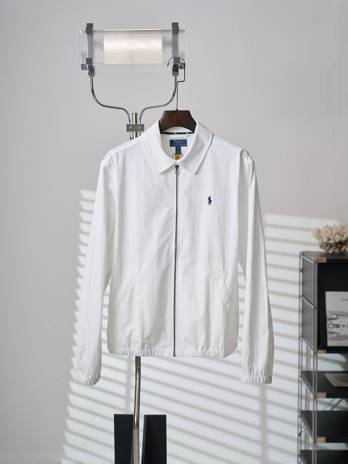 Polo Ralph Lauren Men’s Zip‑Up Harrington Jacket With Pony Embroidery