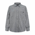 Acne Studios Long‑Sleeve Check Button‑Up Shirt