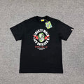 BAPE x Liberty Walk SS26 Badge T-Shirt - Black / White