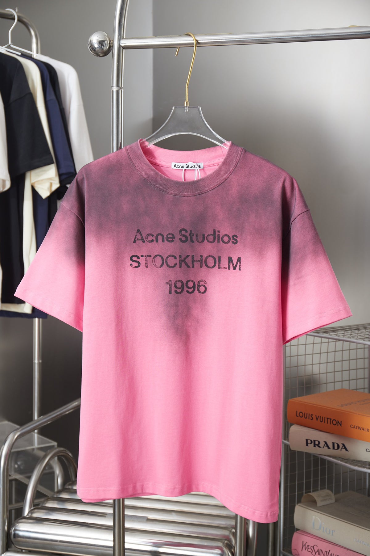 Acne Studios Stockholm 1996 Gradient Wash Short‑Sleeve Tee