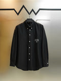 Acne Studios Stockholm 1996 Pocket‑Print Long‑Sleeve Button‑Down Shirt