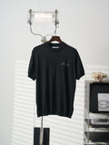 Acne Studios Short‑Sleeve Knit Crew Neck Top