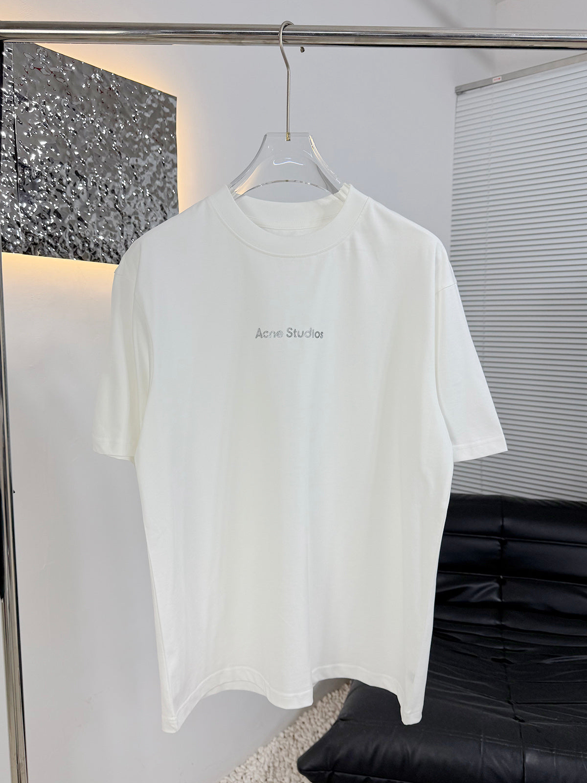 Acne Studios Short‑Sleeve Chest Logo T‑Shirt