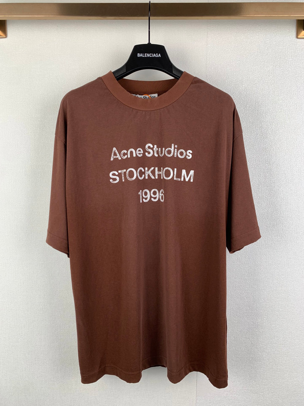 Acne Studios Stockholm 1996 Print Oversized Short‑Sleeve T‑Shirt