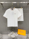 Ralph Lauren Men's Short‑Sleeve T‑Shirt And Shorts Two‑Piece Casual Set