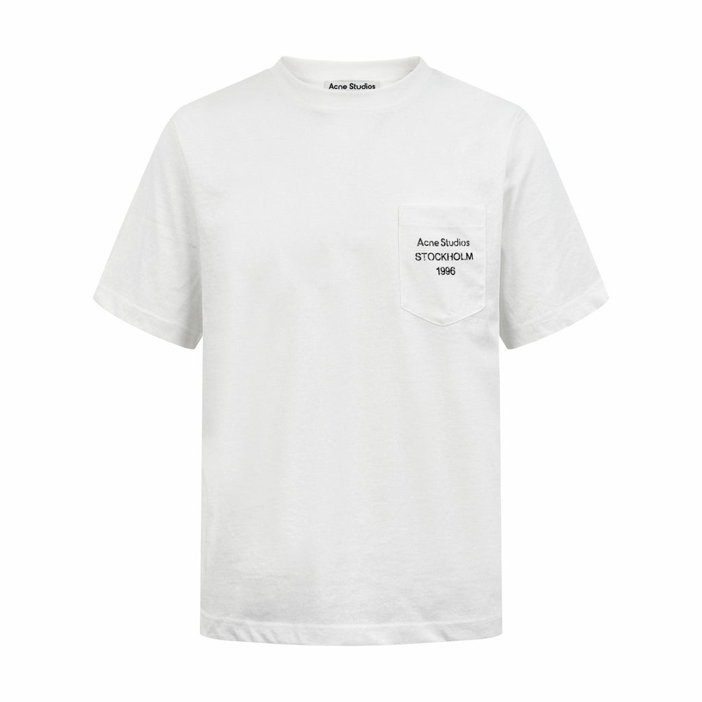 Acne Studios Stockholm 1996 Pocket‑Detail Oversized Crew‑Neck T‑Shirt